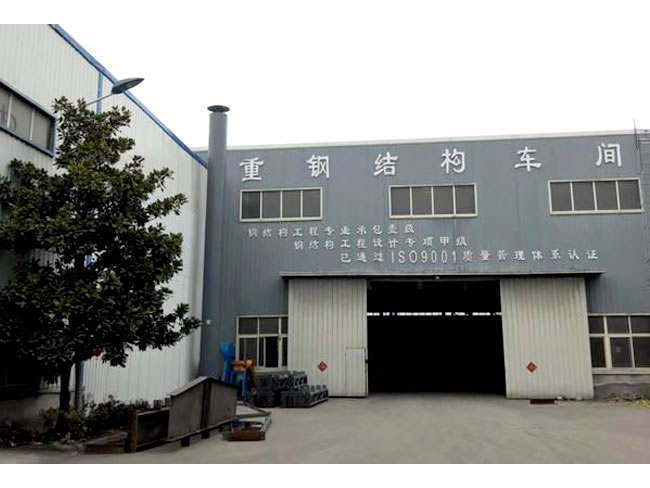 佛山网架加工车间